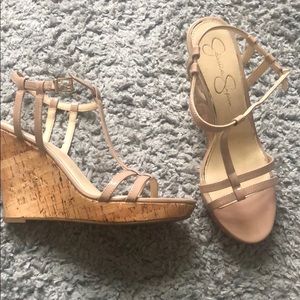 Jessica Simpson nude wedges